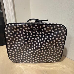 🖤 Kate Spade Margie Brook Place Cosmetic Case | Polka Dot | Travel Organizer